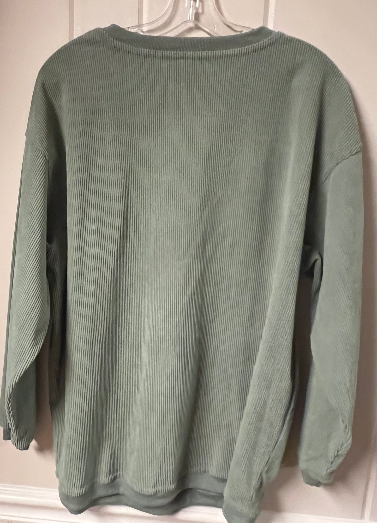 Corduroy Ribbed Sweatshirt