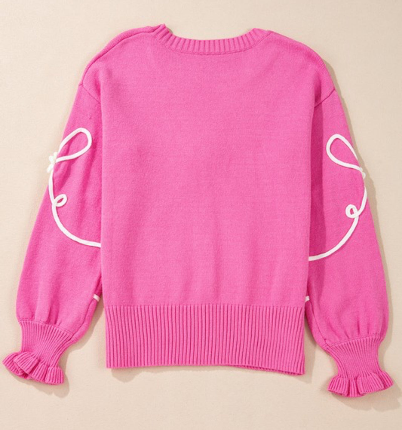 Flower Bow Sweater