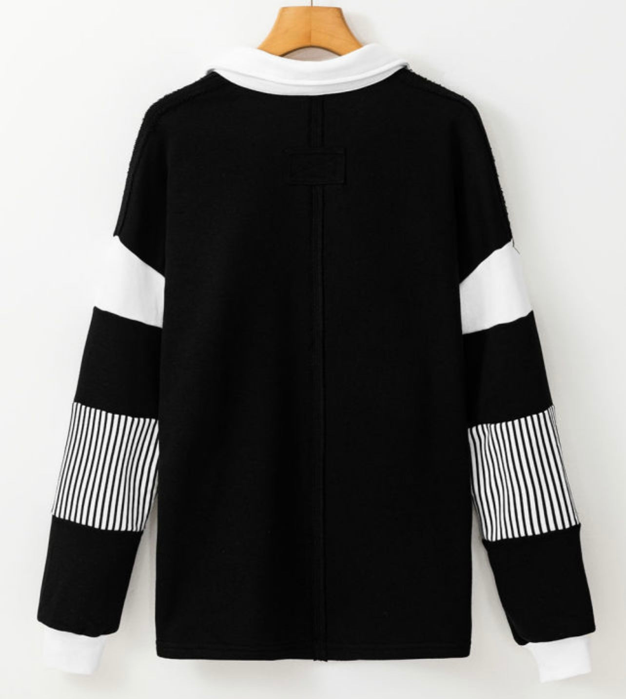 Colorblock Patchwork Long Sleeve