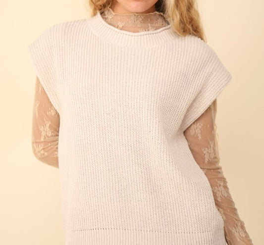 Sweater Vest Top
