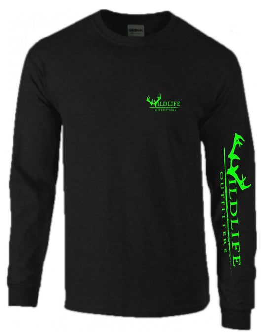 W-Cotton Long Sleeve Black