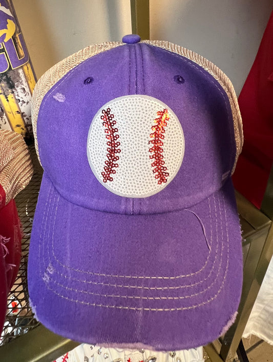 Sequin Baseball Cap