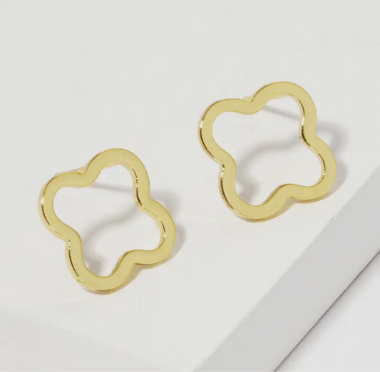 Clover Post Earrings