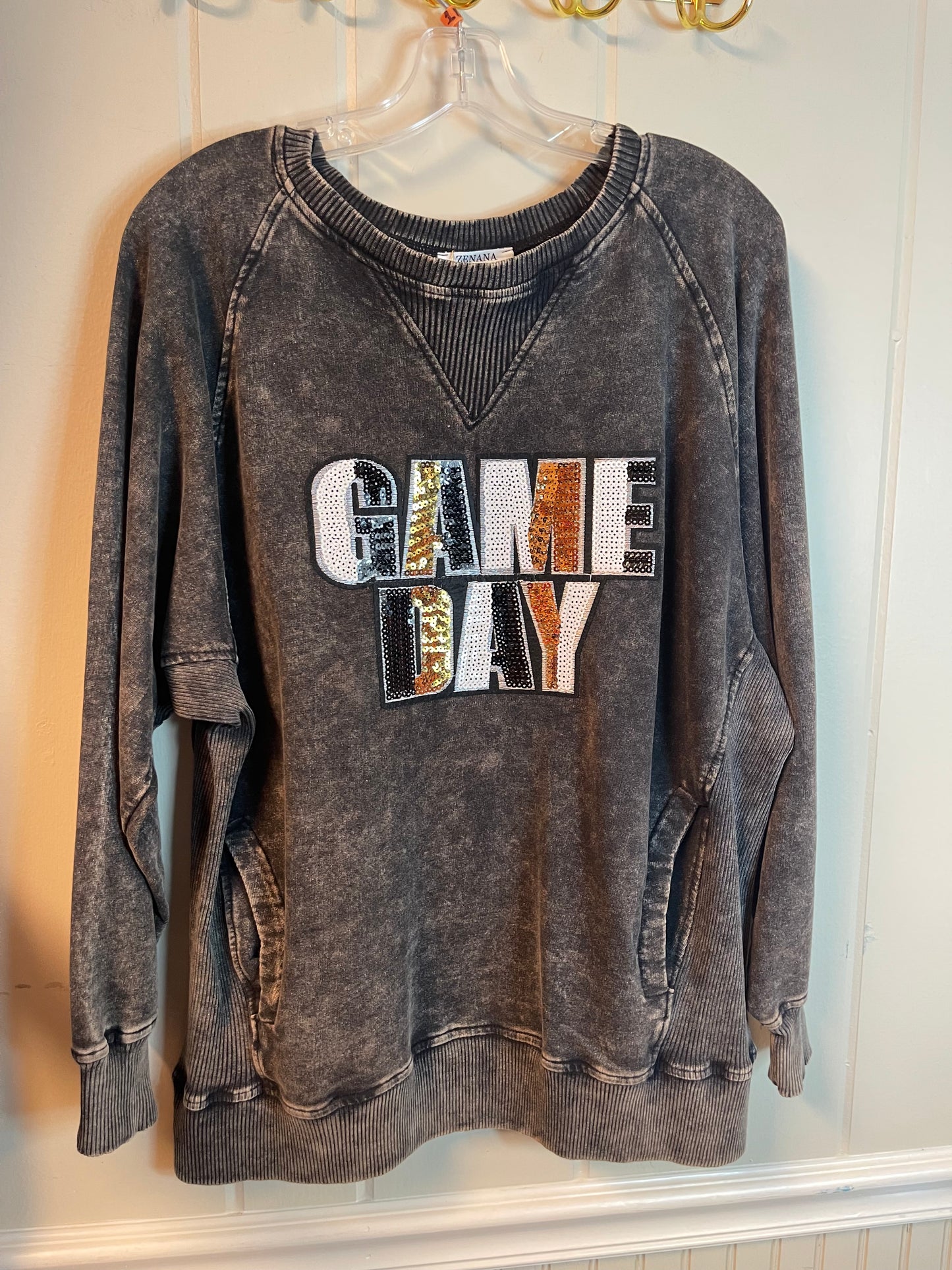Plus-GameDay Sweatshirt with Pockets