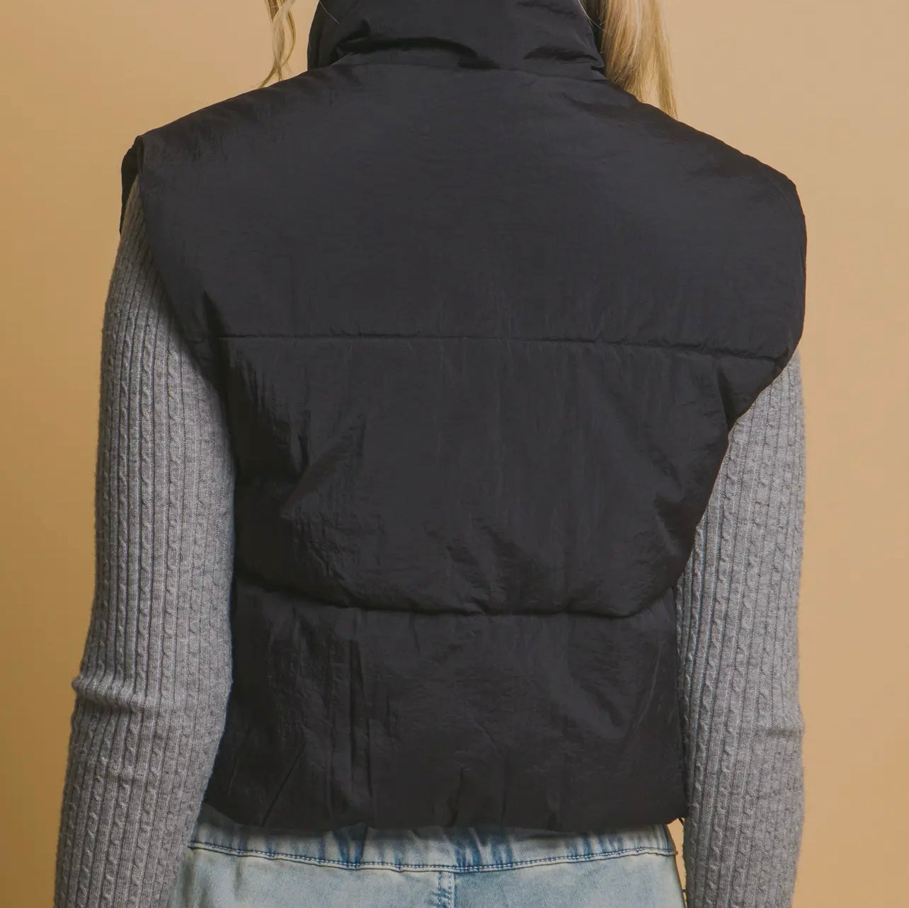 Bow Puffer Vest
