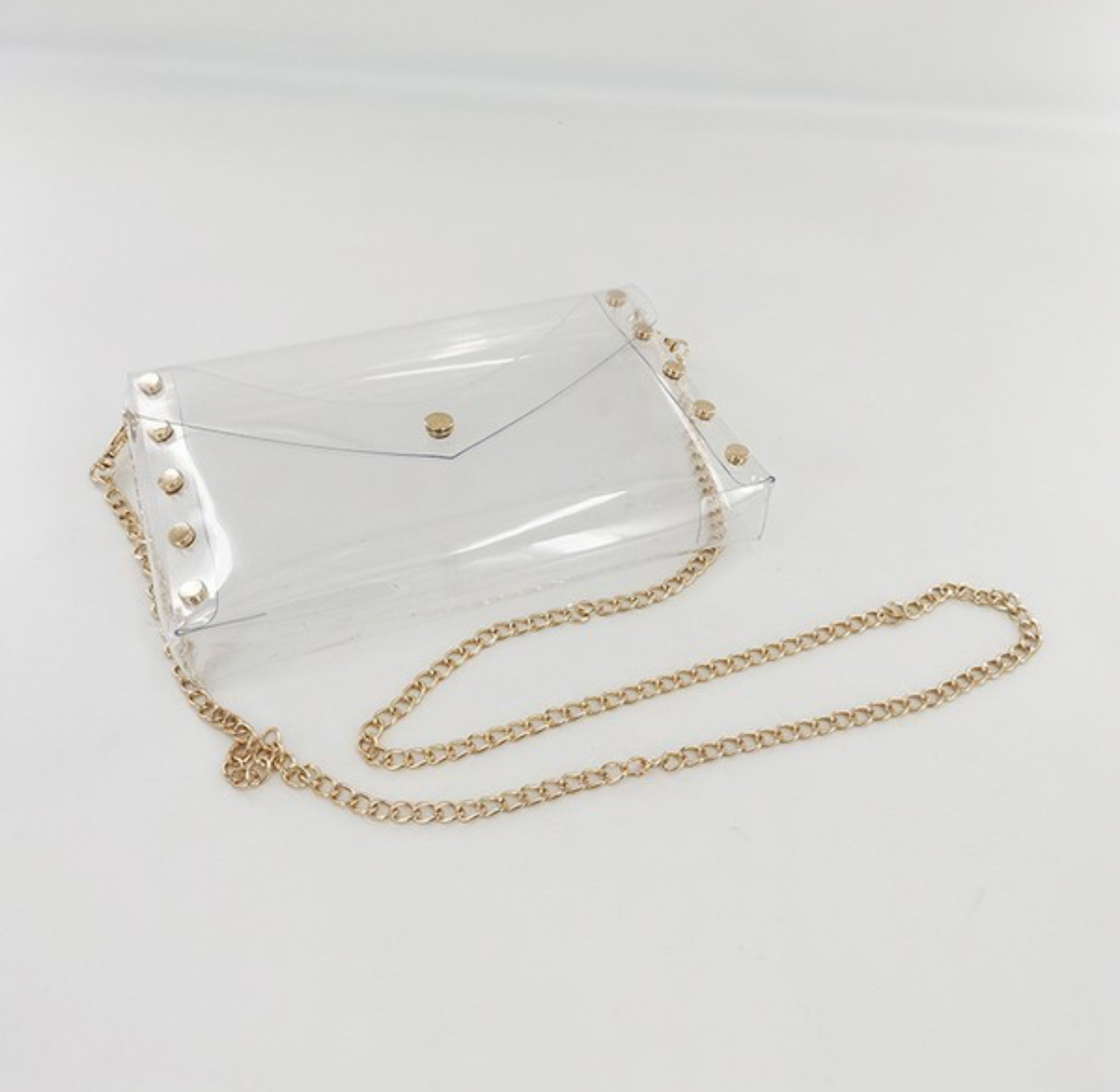 Clear Crossbody and Clutch Bag
