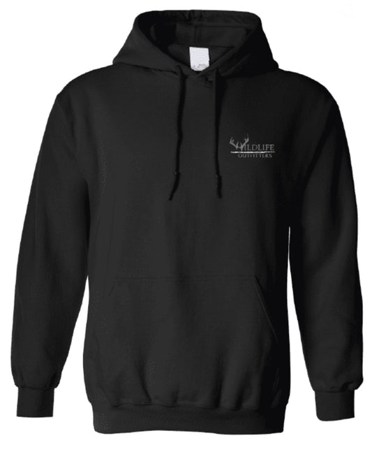 W-Cotton Hoodie Black