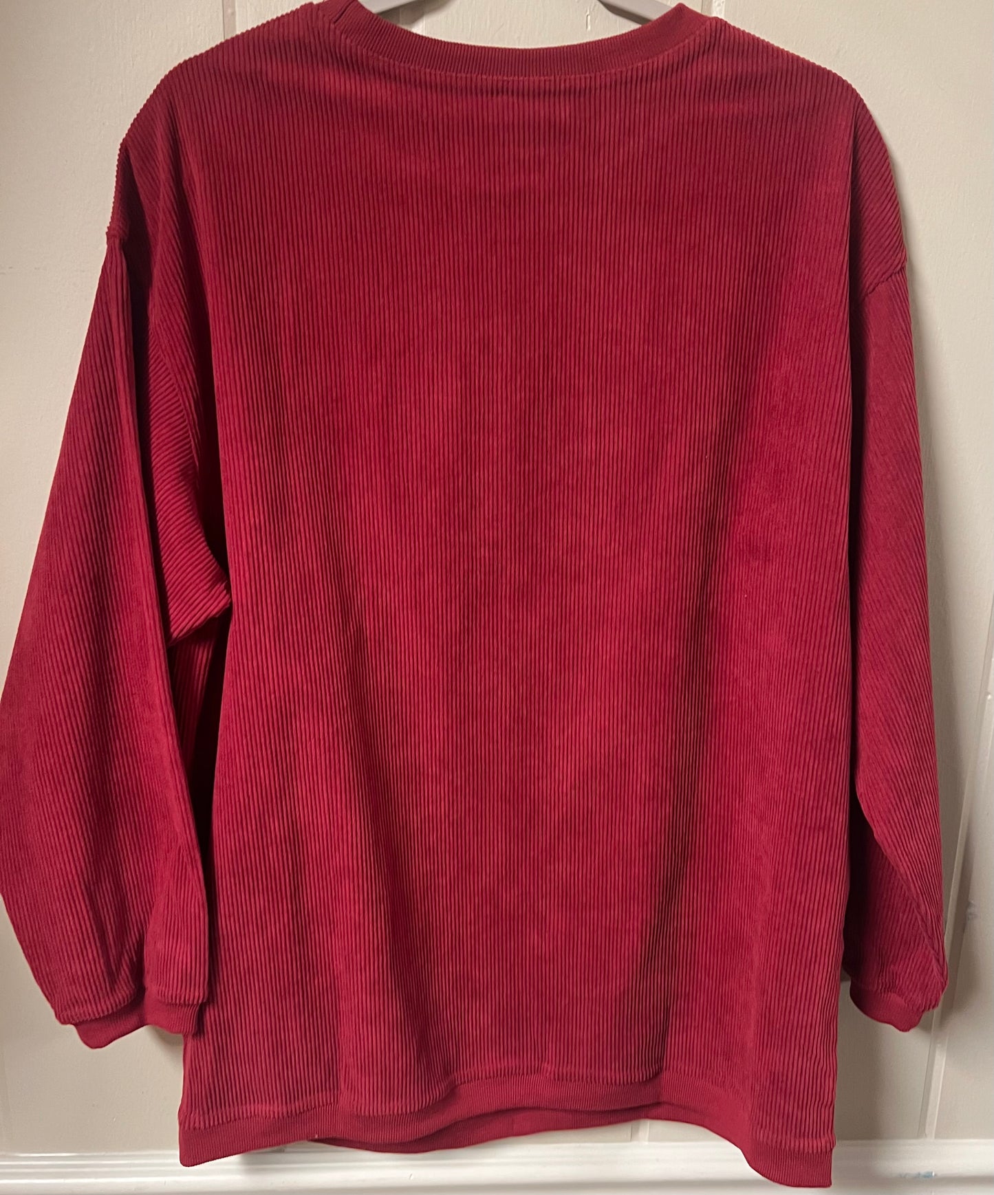 Corduroy Ribbed Sweatshirt