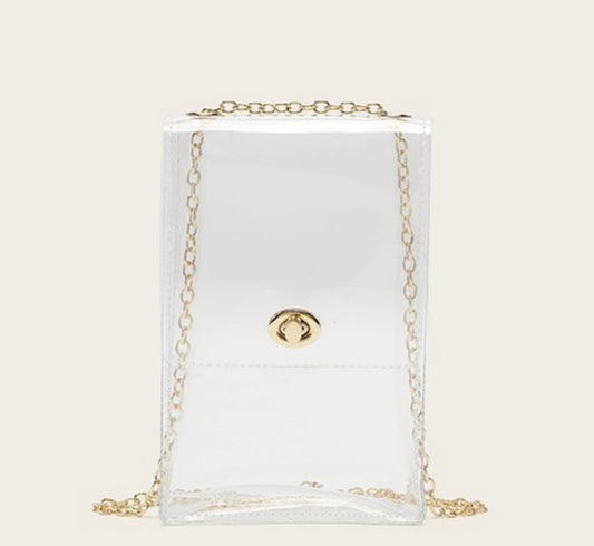 Clear Crossbody Cellphone Case Bag
