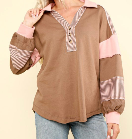 Knit Oversized Top