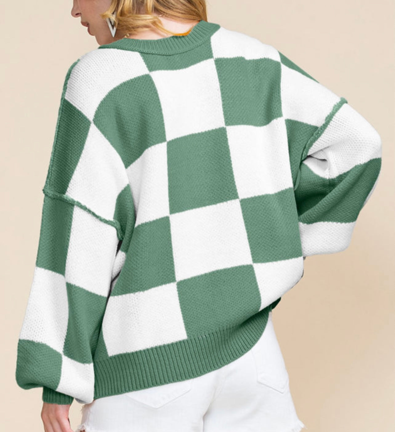 Checkered Sweater
