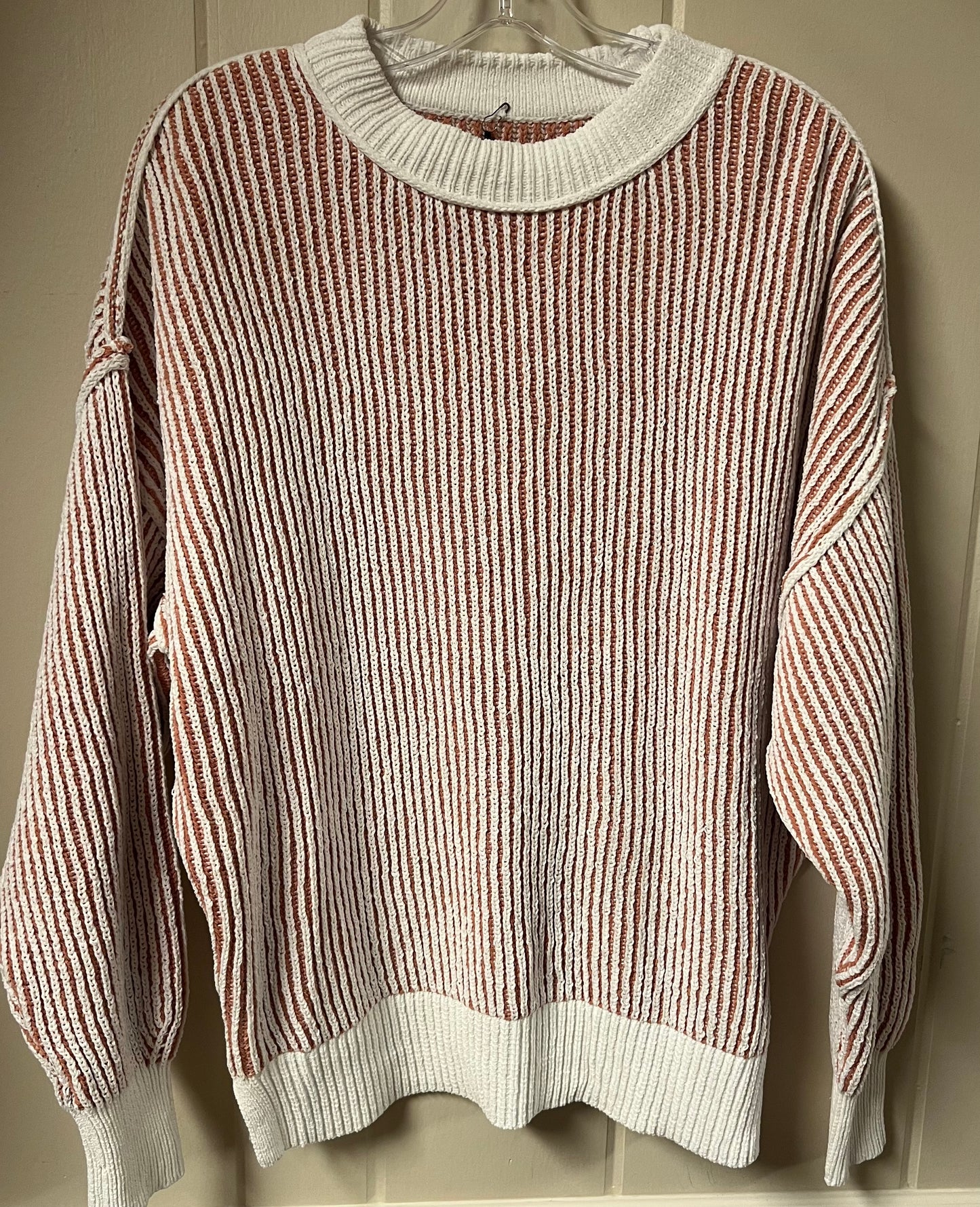 Striped Textured Sweater