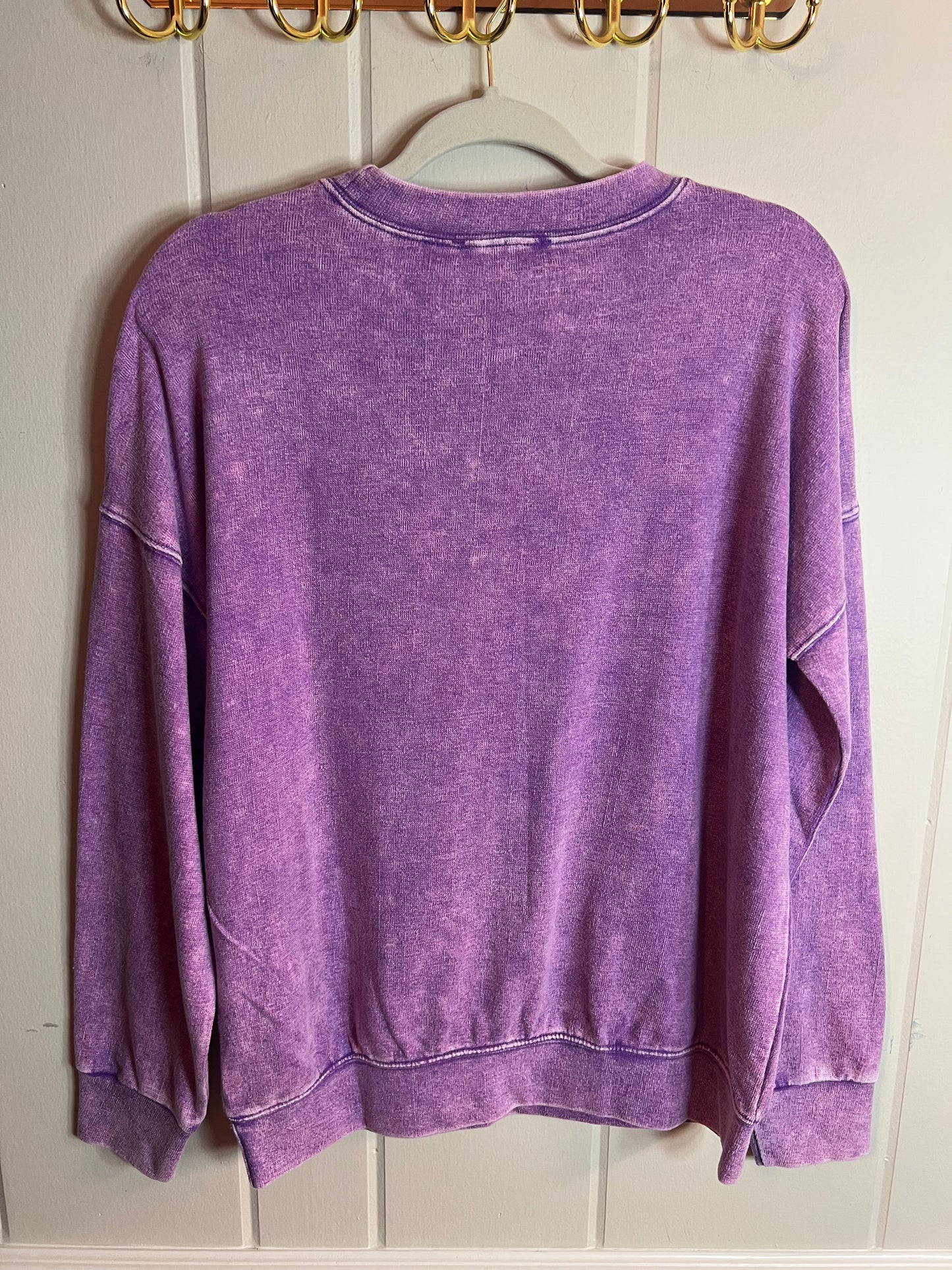 Washed Mardi Gras Crawfish Sweatshirt