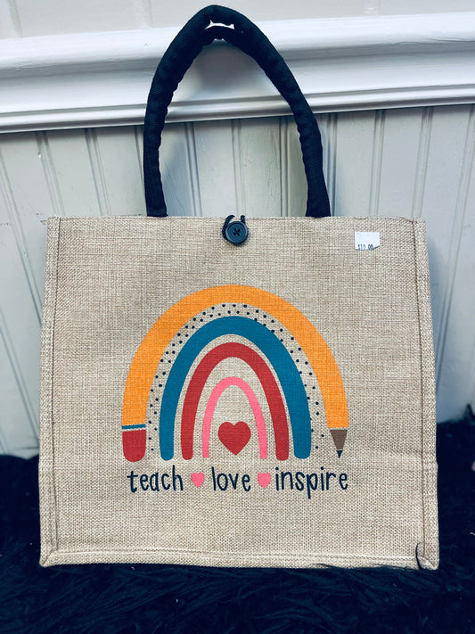 Teacher Tote Bag