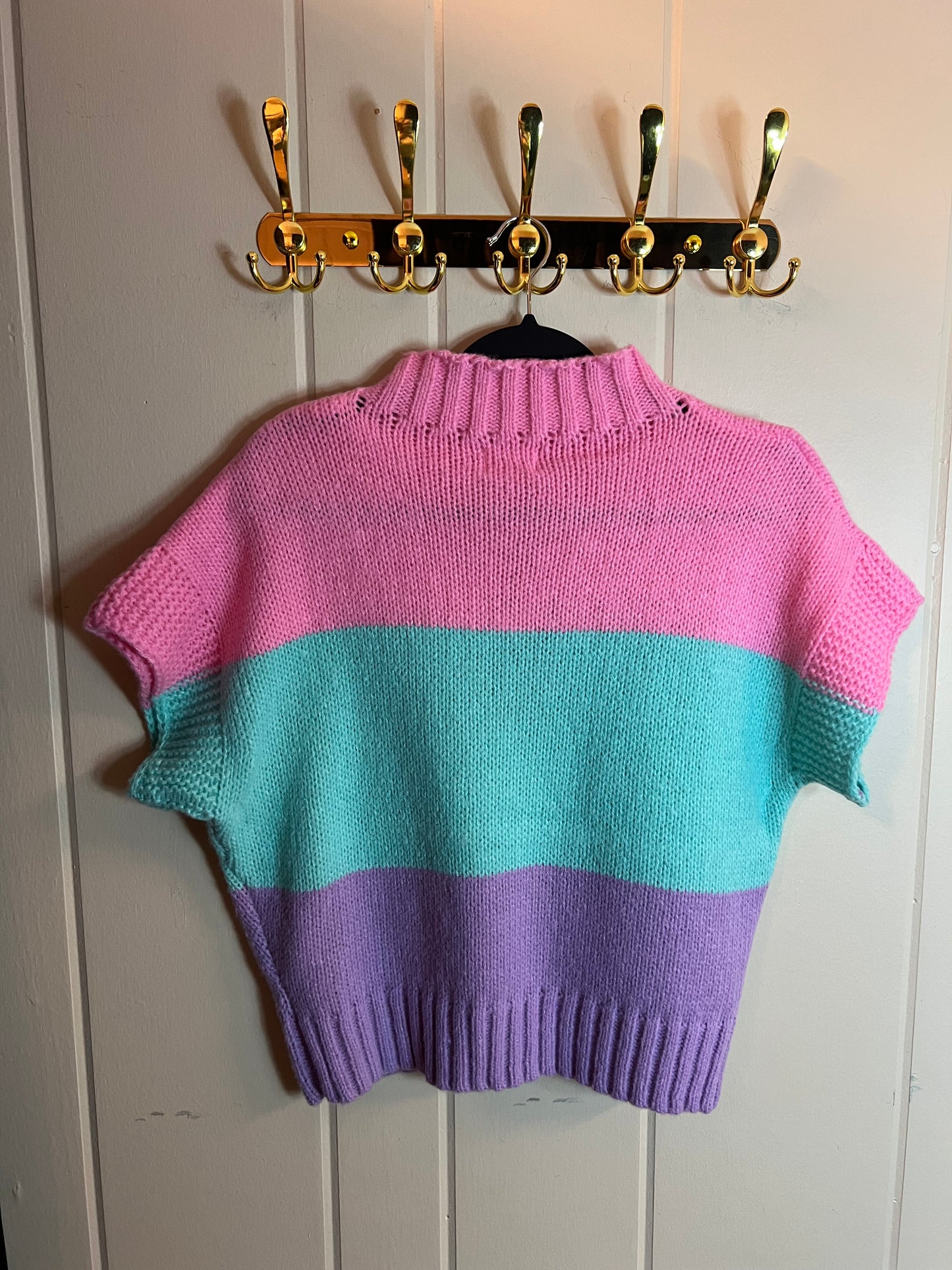 Easter Egg Sequin Sleeveless Sweater