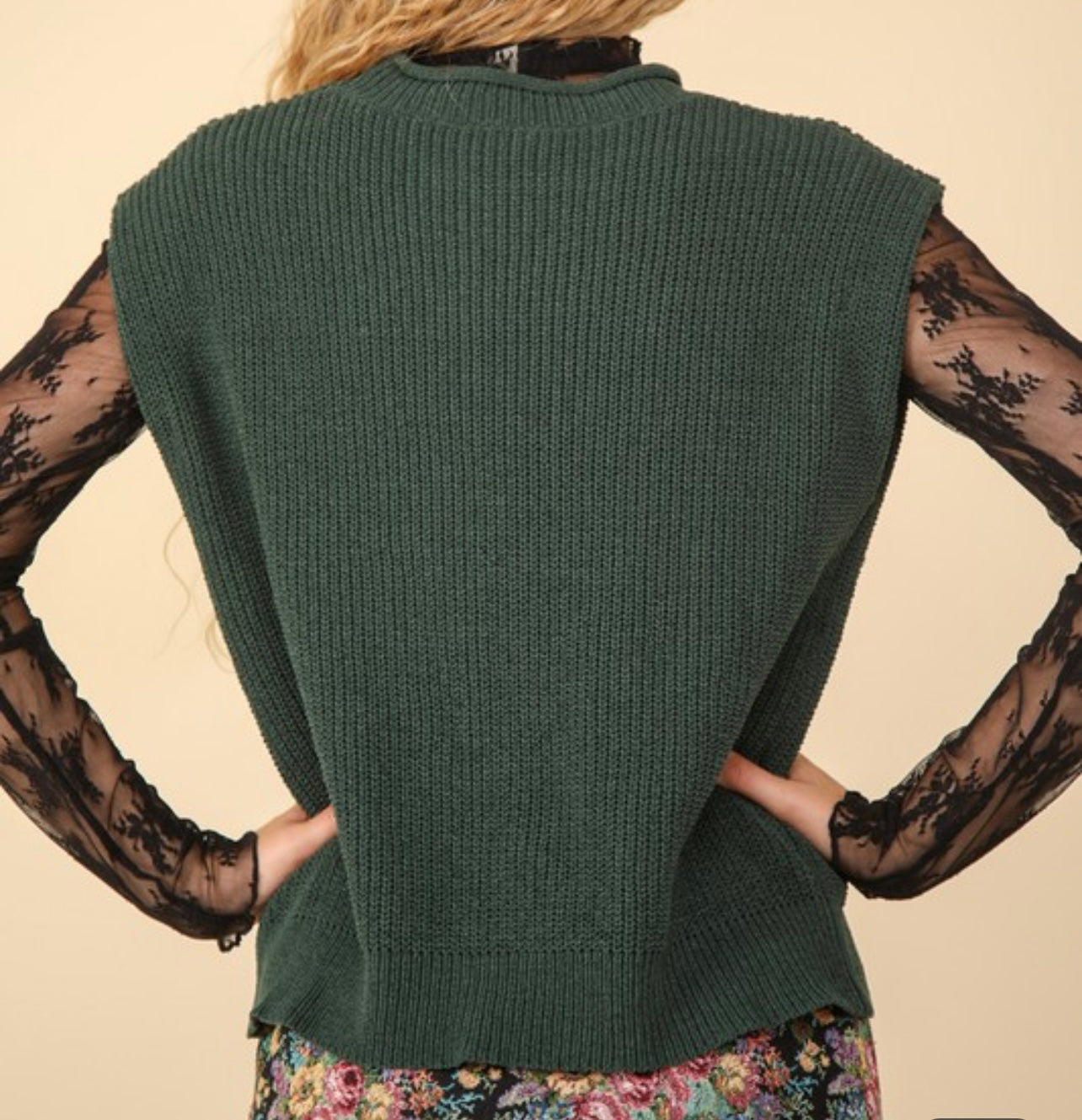 Sweater Vest Top