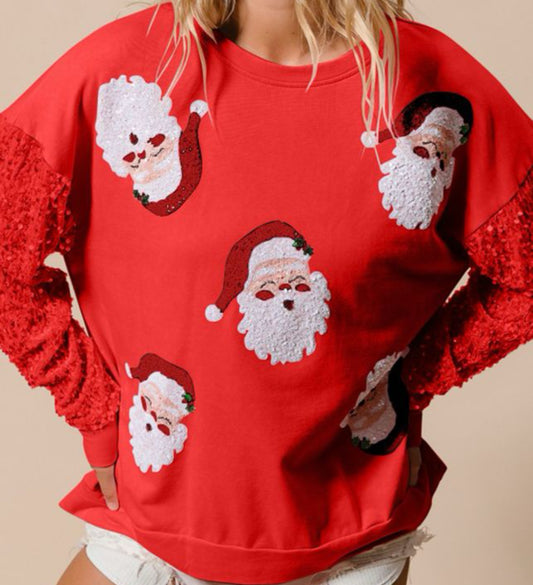 Sequin Santa