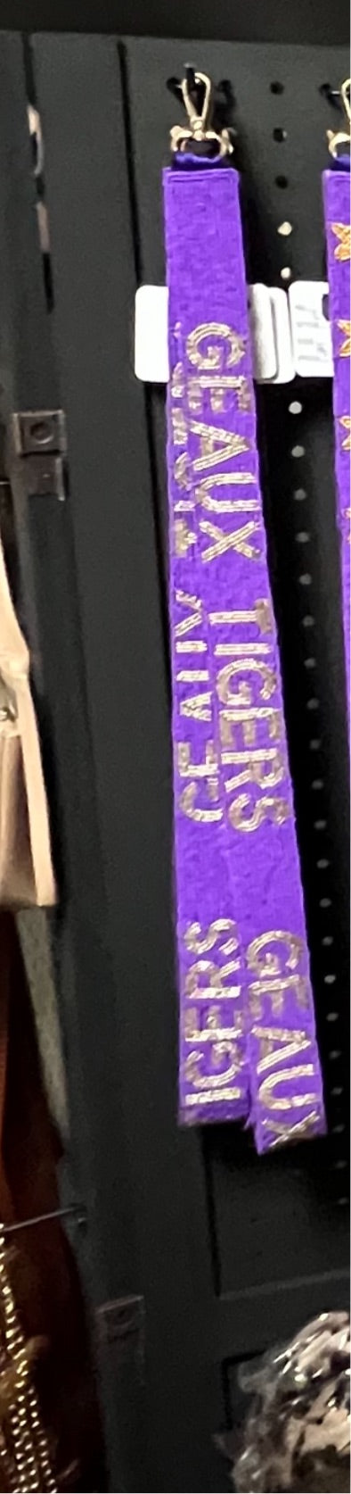Geaux Tigers Beaded Strap